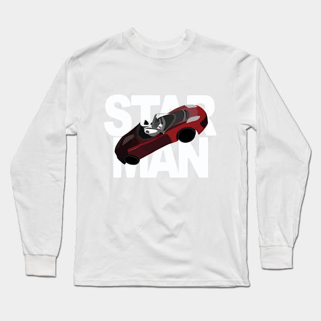 Starman Long Sleeve T-Shirt by jessawaid